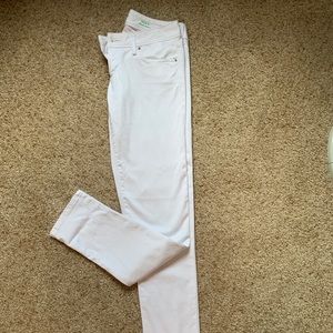 Lilly Pulitzer white worth jeans